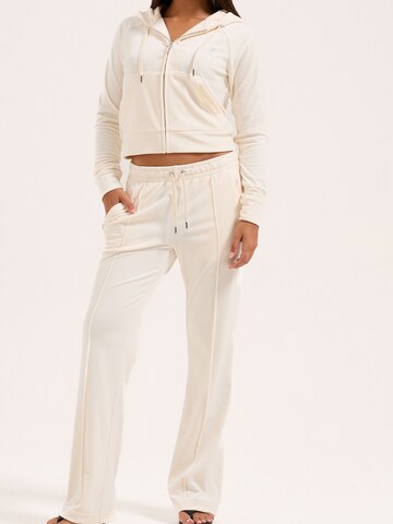 Pullover extra large di Juicy Couture in bianco: frontale