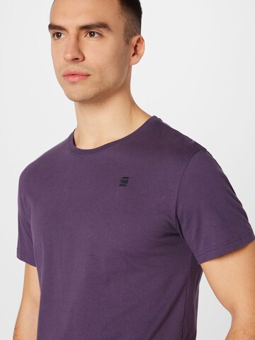 G-STAR T-Shirt in Lila