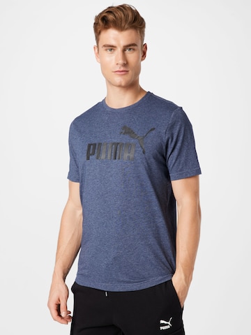 PUMA Functioneel shirt in Blauw: voorkant