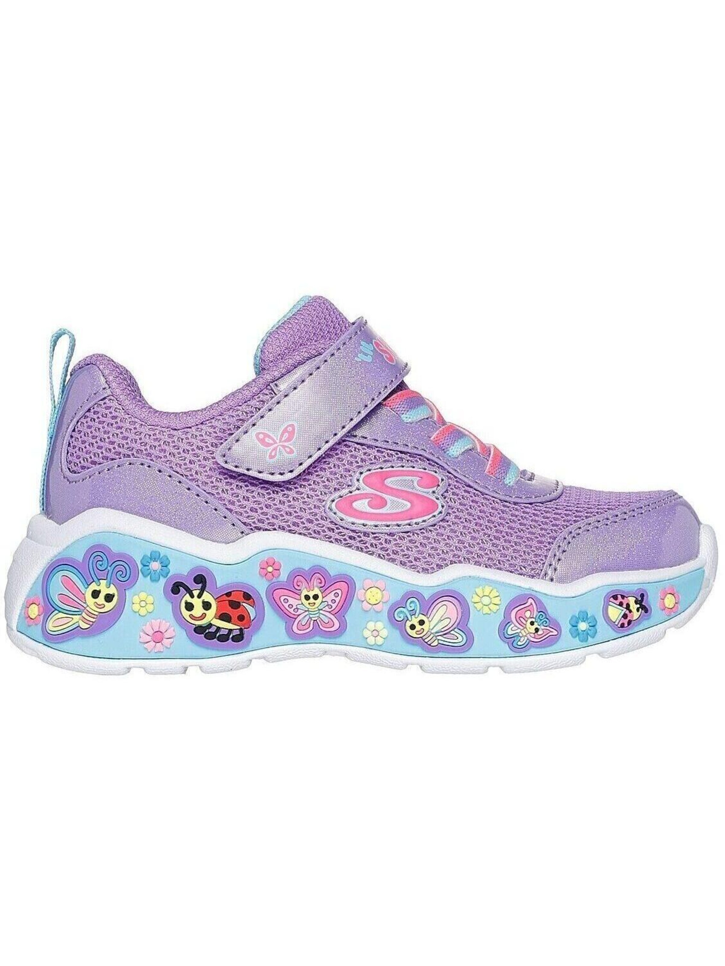 SKECHERS Sneaker 'Play Scene - Fun Squad' in Lila