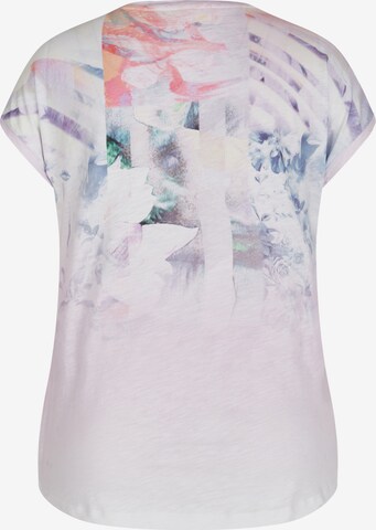 Lecomte T-Shirt 'Happiness' in Lila