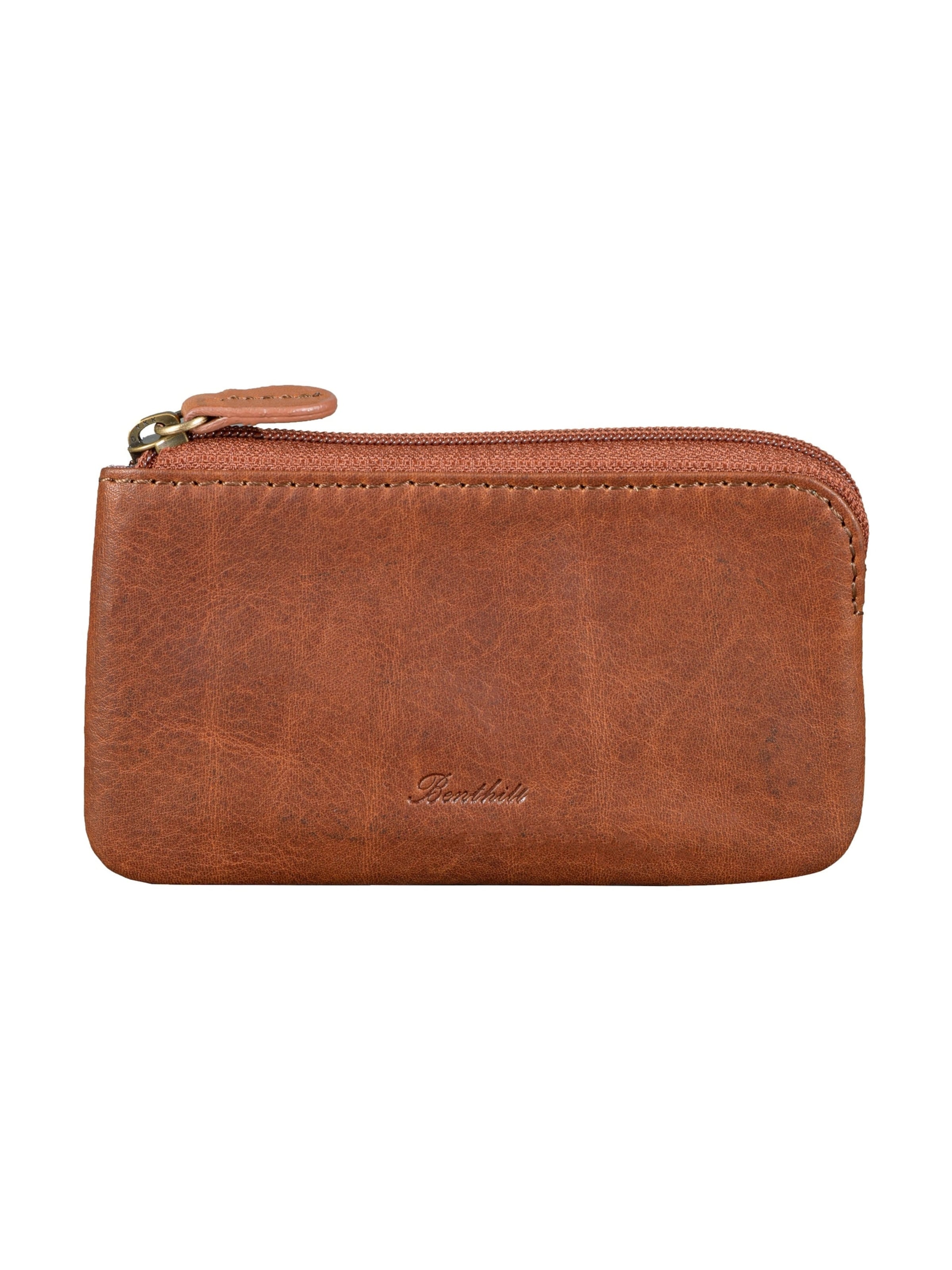 Benthill Key Ring in Brown: front