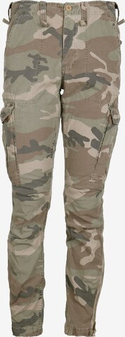 Le Temps Des Cerises Cargo Pants 'MIRADOR' in Green: front