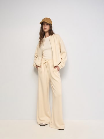 Salsa Jeans Regular Broek in Beige: voorkant