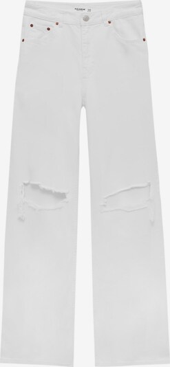 Pull&Bear Jean en blanc, Vue avec produit