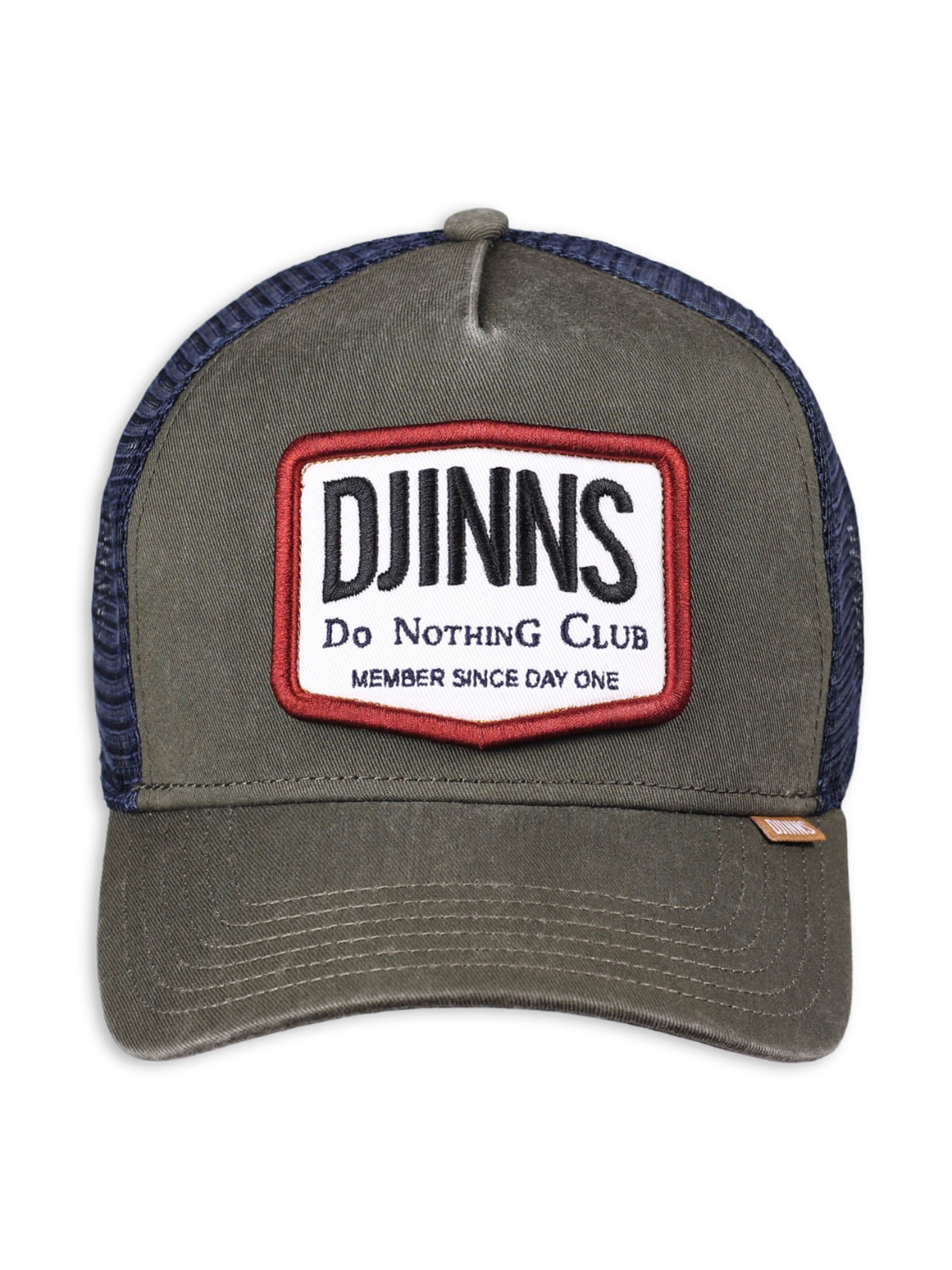 DJINNS Cap &#x27;Nothing Club #2 HeatDye&#x27; in Green