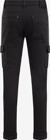 Regular Pantaloni de la WE Fashion pe negru