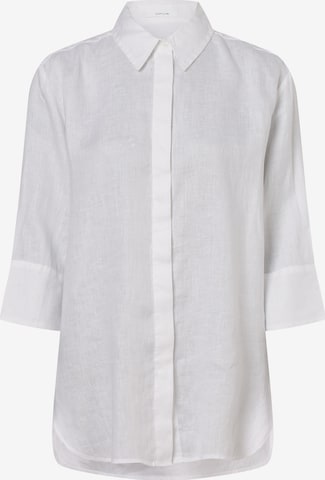 Camicia da donna 'Fython' di OPUS in bianco: frontale