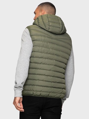 Threadbare Bodywarmer 'Horsley' in Groen