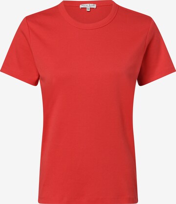 Marie Lund Shirt in Rood: voorkant