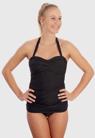 BECO the world of aquasports Active Swimsuit 'Sailors Romance' in Black: front