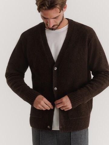 Vestes en maille TRAPP en marron