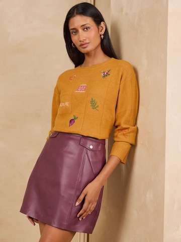 love & roses - Jersey en amarillo