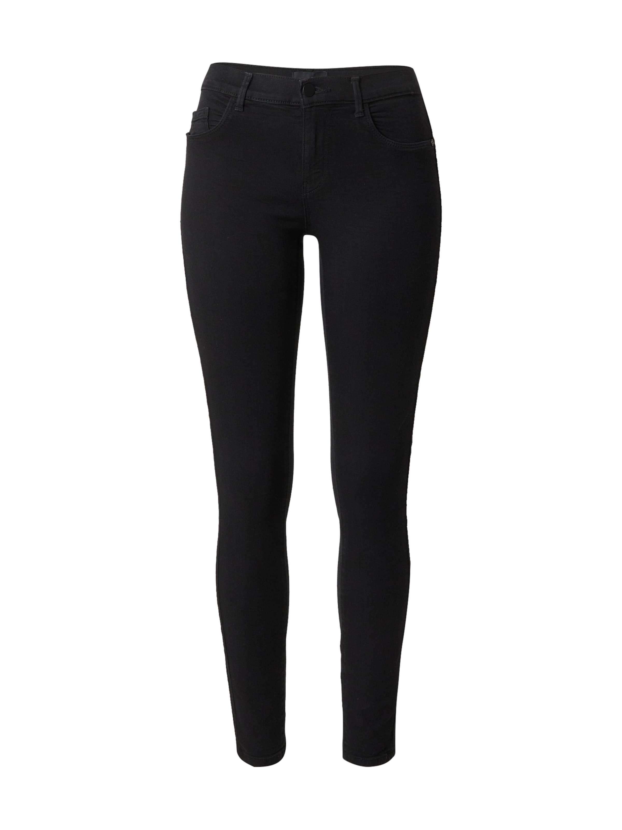 ONLY Skinny Jeans 'Rain Cry' in Schwarz: Vorderseite