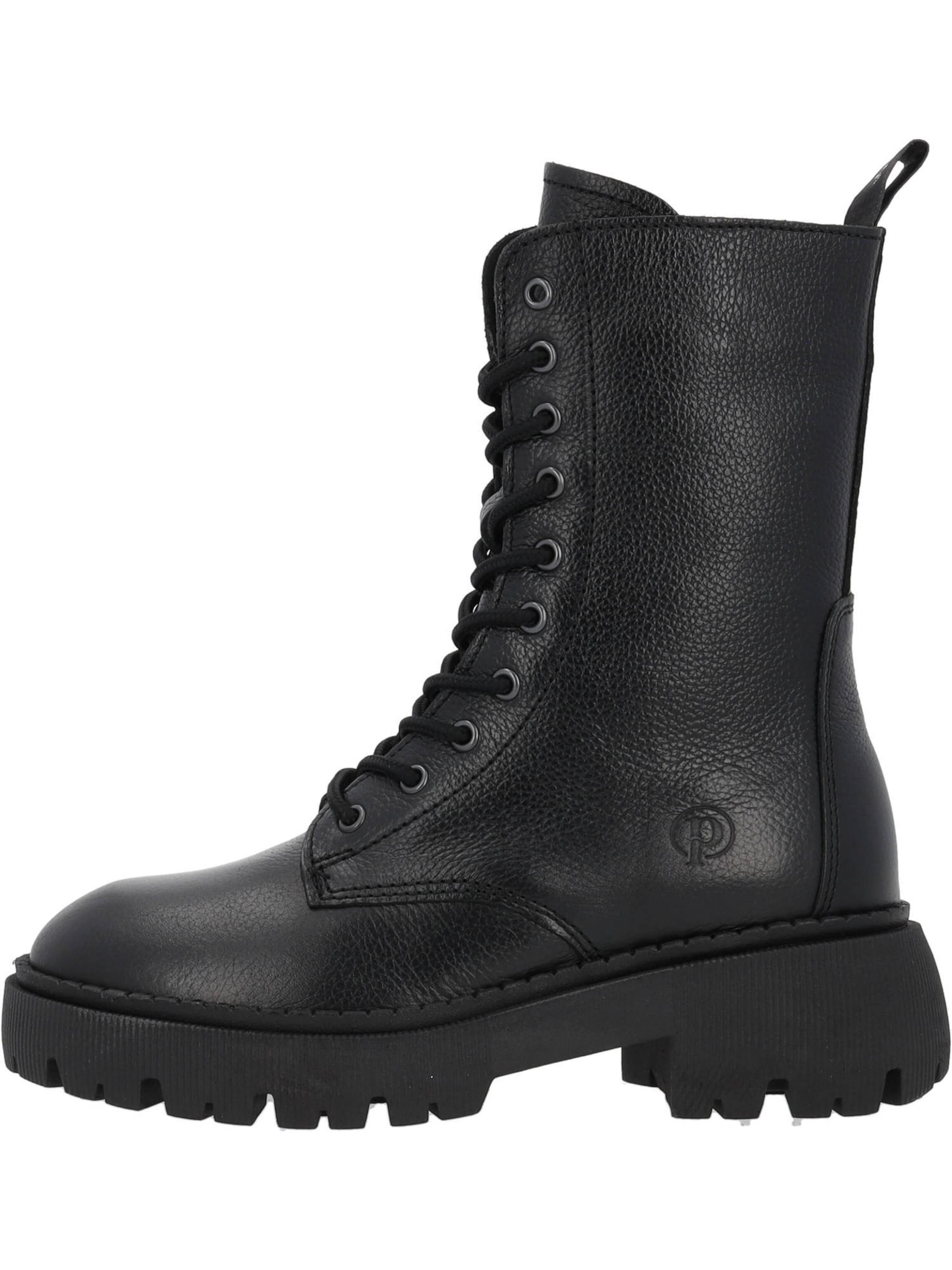 Palado Lace-up bootie 'Delos' in Black