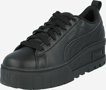 PUMA - Zapatillas deportivas bajas 'Mayze' en negro: frente