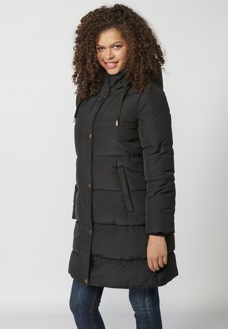 KOROSHI Winterjacke in Schwarz