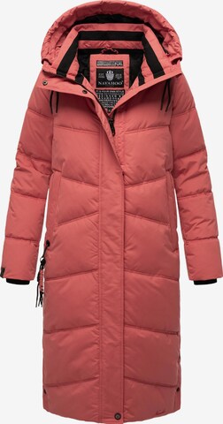 Manteau d’hiver 'Kuschelmausi' NAVAHOO en rose : devant