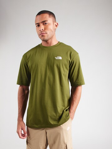 T-Shirt 'Simple Dome' THE NORTH FACE en vert : devant