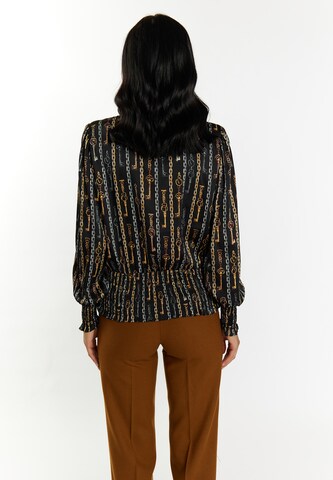 faina Blouse in Zwart