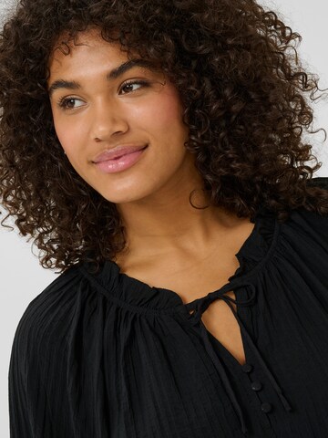Camicia da donna 'KC Linna' di KAFFE CURVE in nero