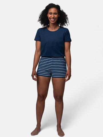 greenjama Shorty 'Jersey'‌‌‌ in Blau