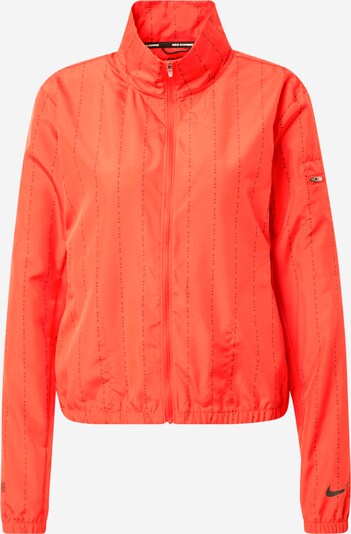 NIKE Veste de sport en rouge orangé / noir, Vue avec produit