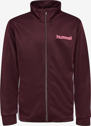 Hummel Sportjas in Rood: voorkant