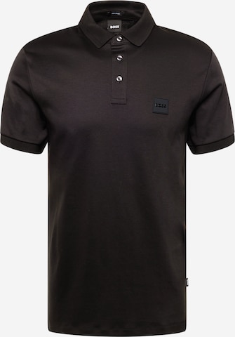 BOSS - Camisa 'Parlay' em preto: frente