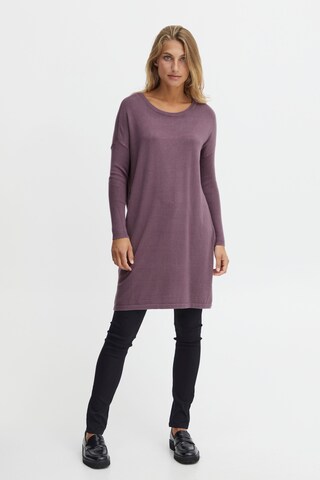 Fransa Sweater 'BLUME' in Purple