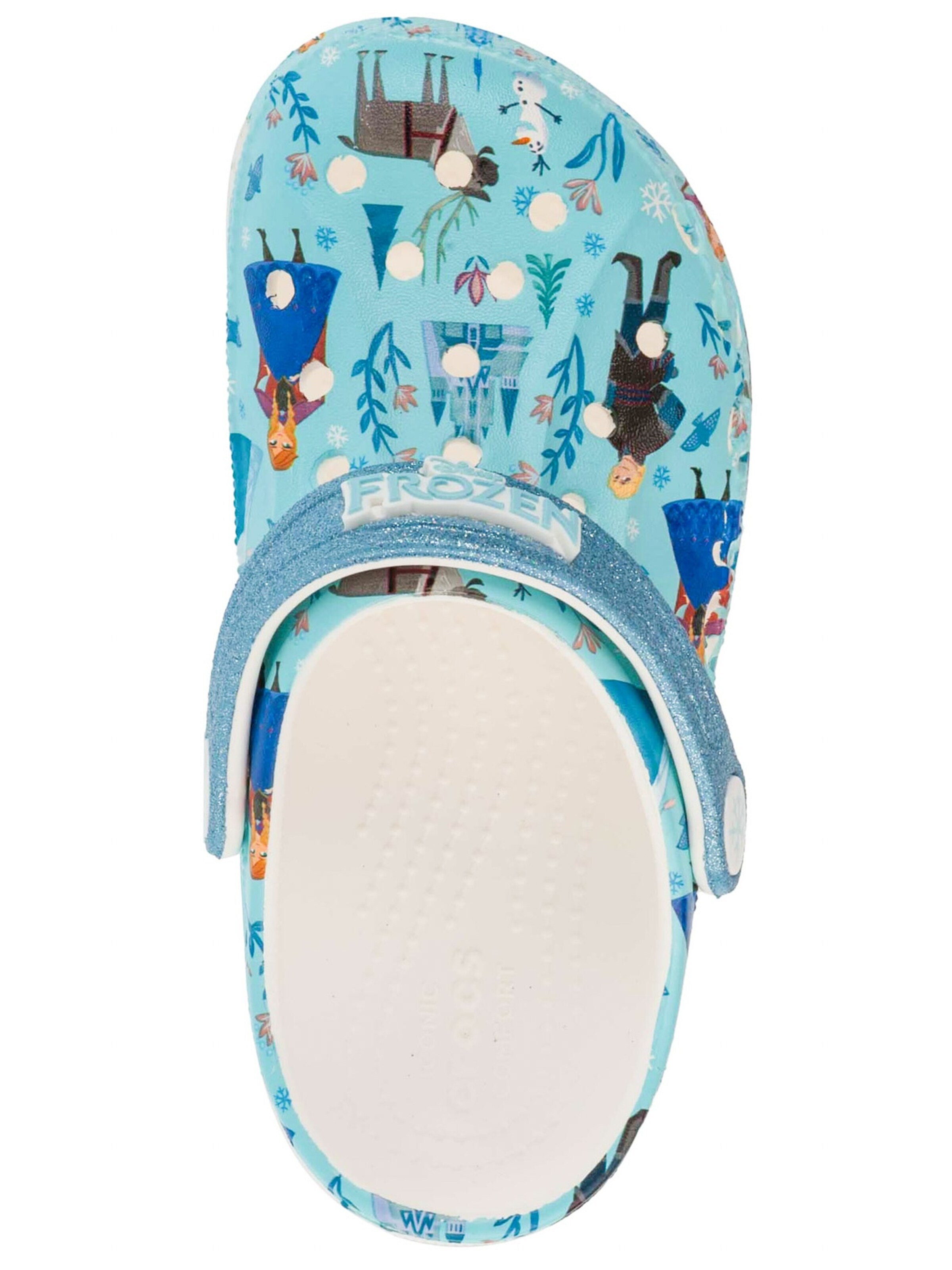 Crocs Sandal 'Crocs Frozen Baya Clog Kids' in Blue
