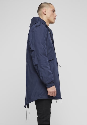 Brandit Between-Seasons Parka 'M51 US' in Blue
