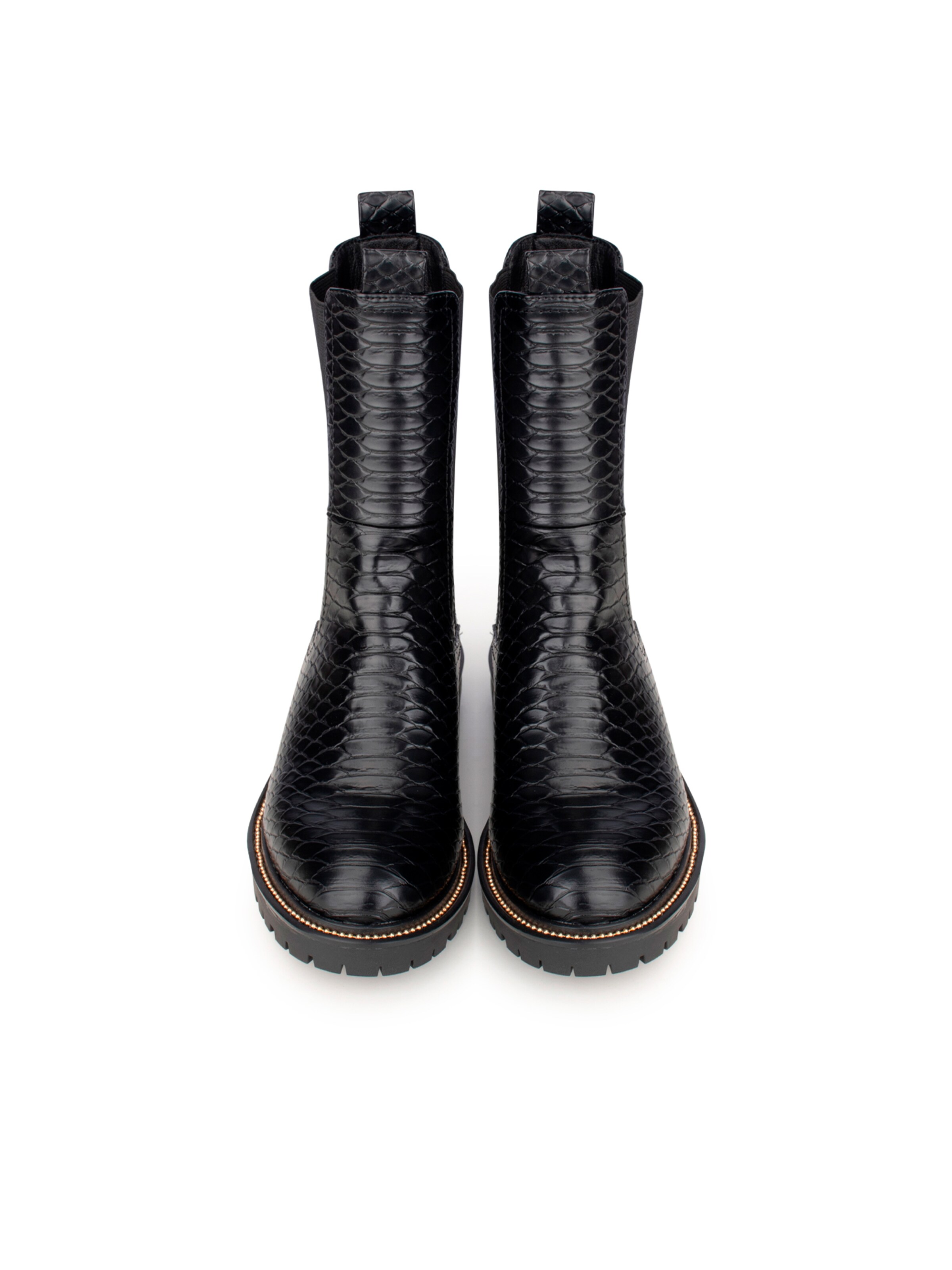 PS Poelman Boots 'LEA' in Schwarz