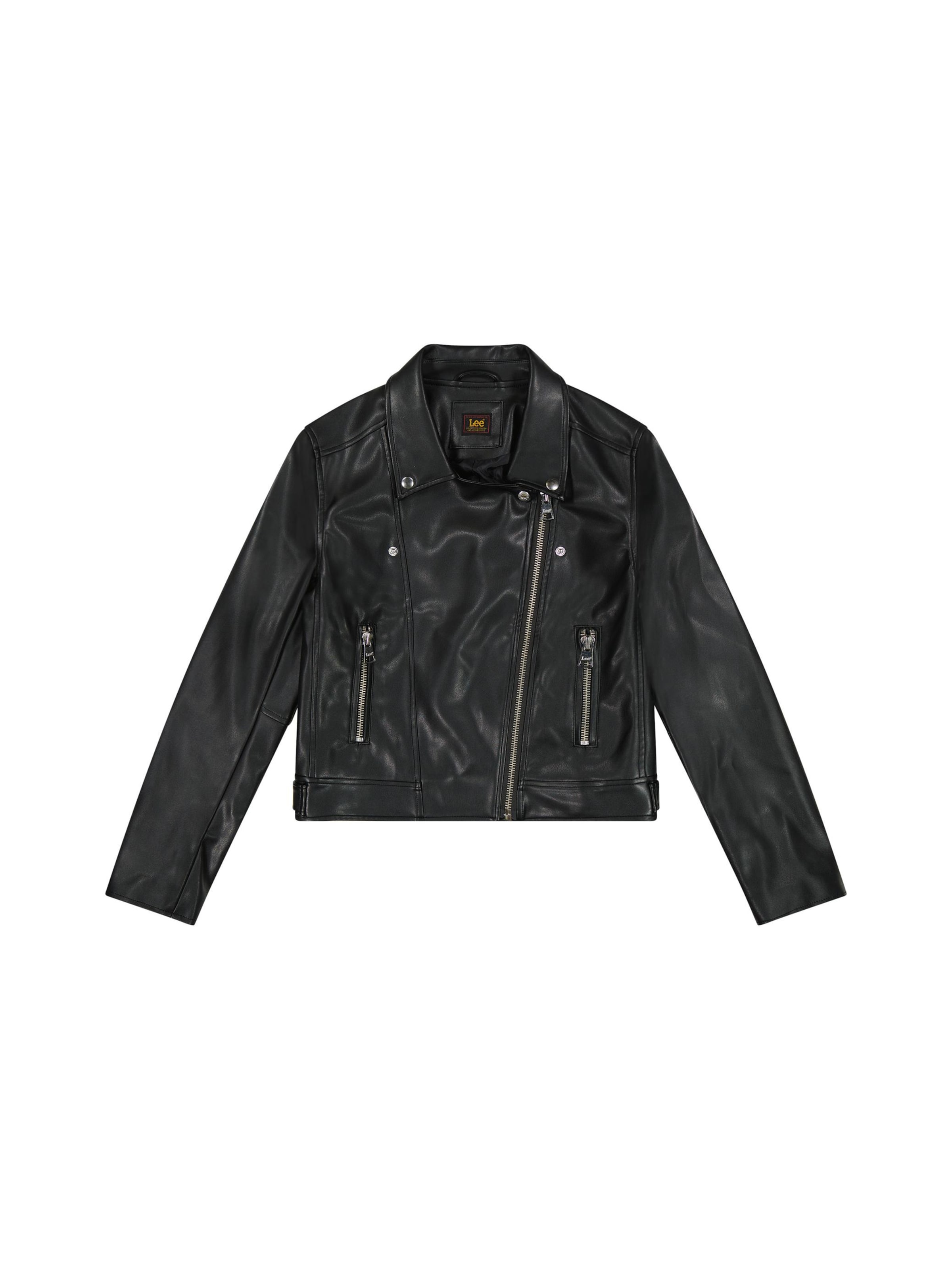Lee Winter Jacket 'Moto Jacket' in Black