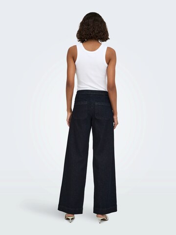 ONLY Wide leg Jeans 'ONLMADISON' in Blue