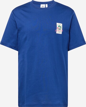 ADIDAS ORIGINALS Shirt 'OLL' in Blauw: voorkant