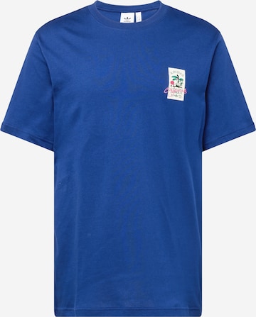 ADIDAS ORIGINALS Тениска 'OLL' в синьо: отпред