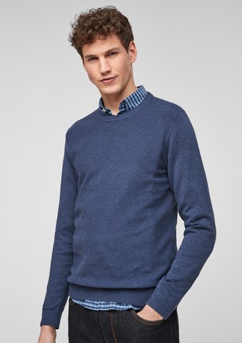 s.Oliver Pullover in Blau: predná strana