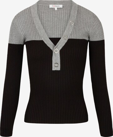 Morgan Sweater 'LILI' in Grey: front
