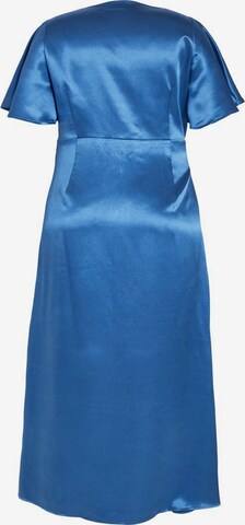 Vila Curve Kleid in Blau