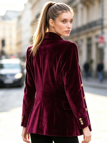 Yesfashion Marynarka w kolorze czerwony