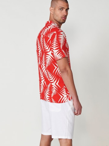 KOROSHI Regular fit Srajca | rdeča barva