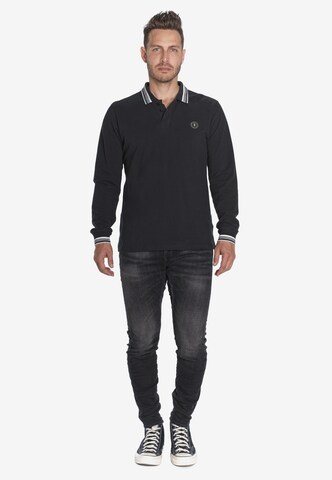 Le Temps Des Cerises Shirt 'Gilor' in Black: front