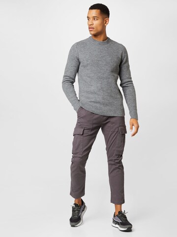 INDICODE JEANS - Slimfit Pantalón cargo 'Random' en gris