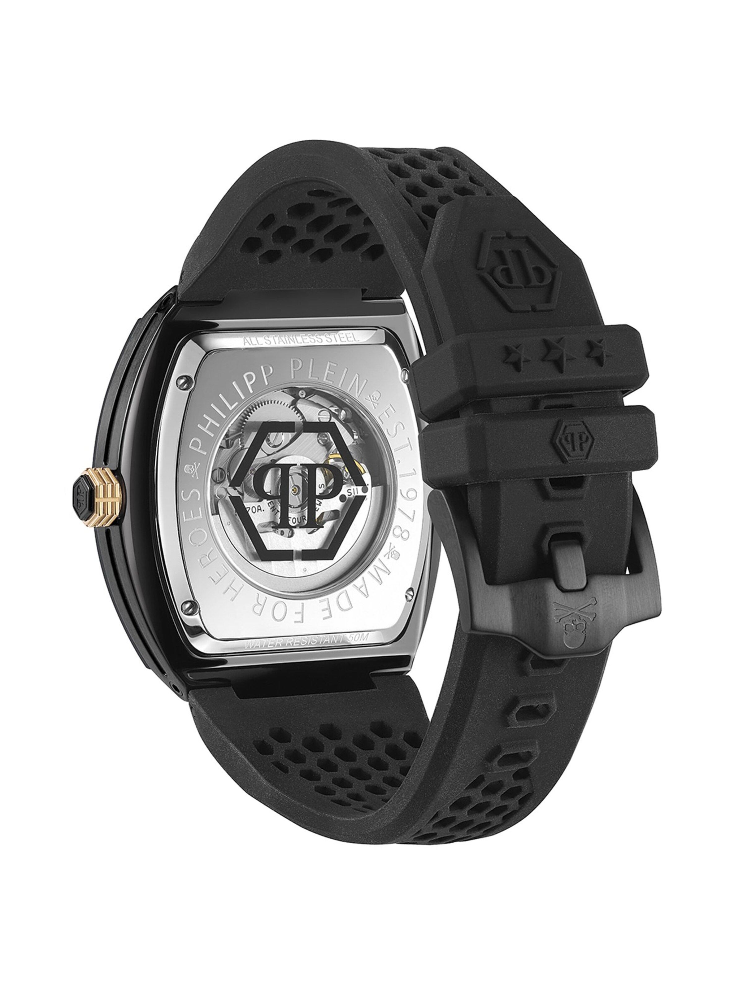 Philipp Plein Uhr in Schwarz