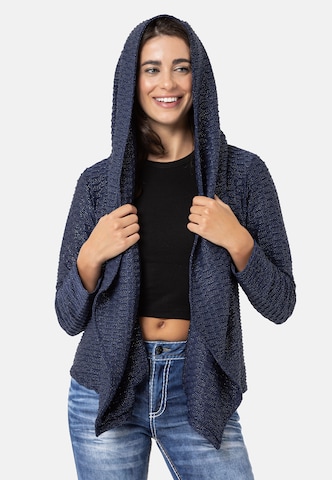 CIPO & BAXX Cardigan in Blau: predná strana