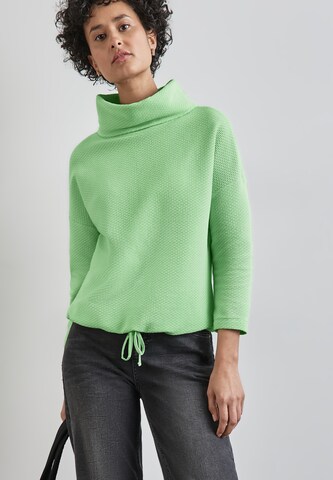 STREET ONE Shirt in Green: front