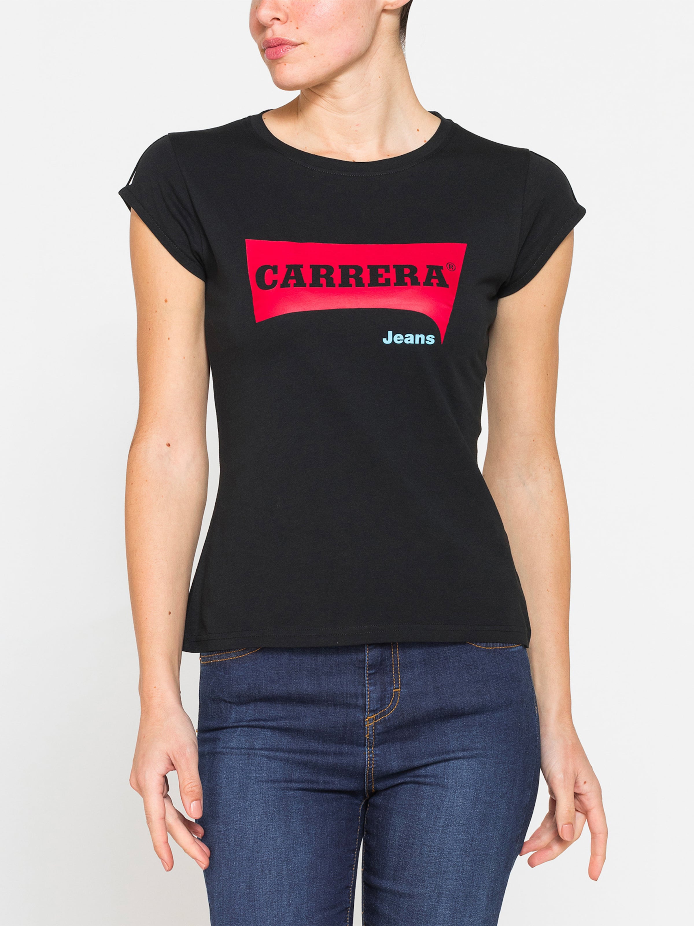 Carrera Jeans Shirt 'Logo' in Black: front
