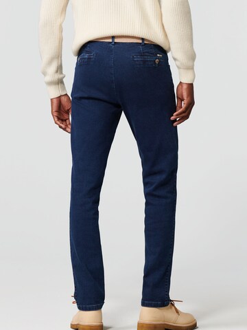 MEYER Regular Chino in Blauw