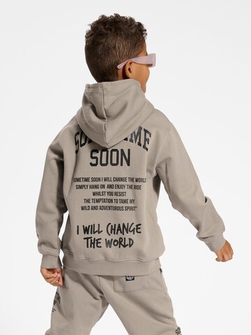 SOMETIME SOON Sweatshirt 'Dimas' i beige